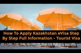 Kazakhstan e-visa online application process steps