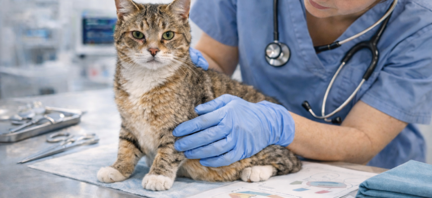 можно ли стерилизовать кошку во время течки ветеринар готовит кошку к операции стерилизации