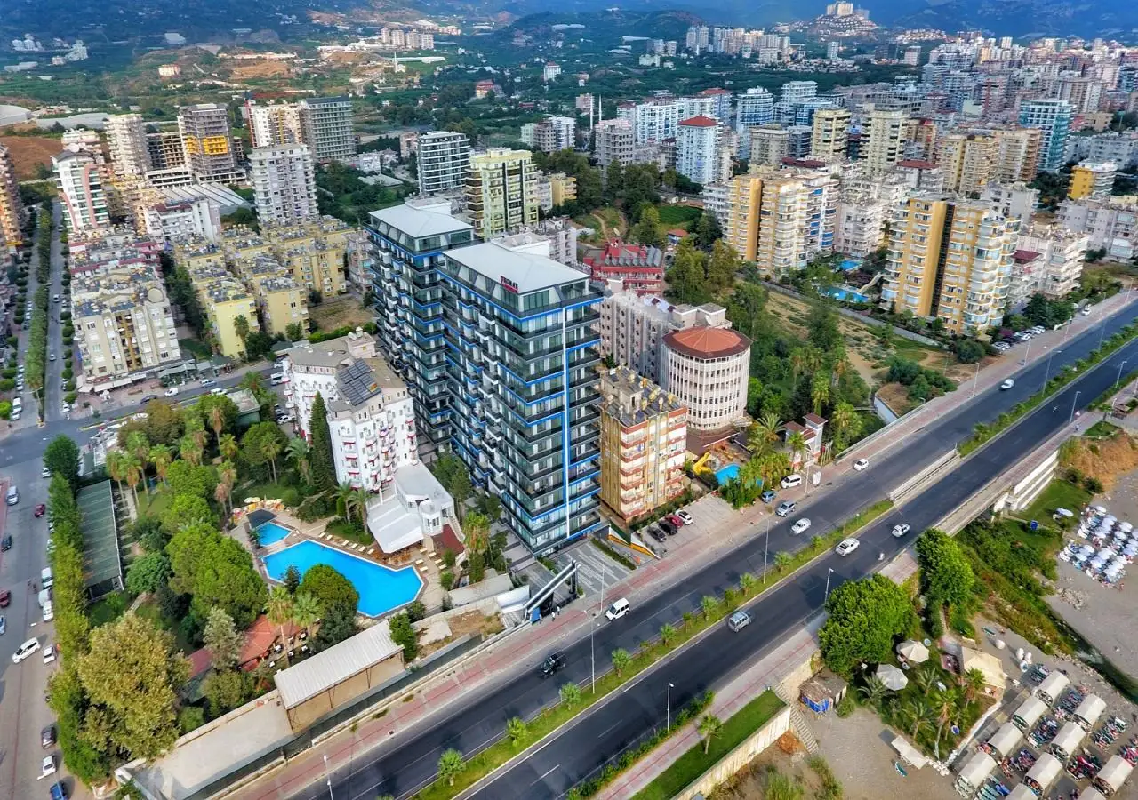 Konak Twin Towers 1 — комплекс в квартале, вид сверху