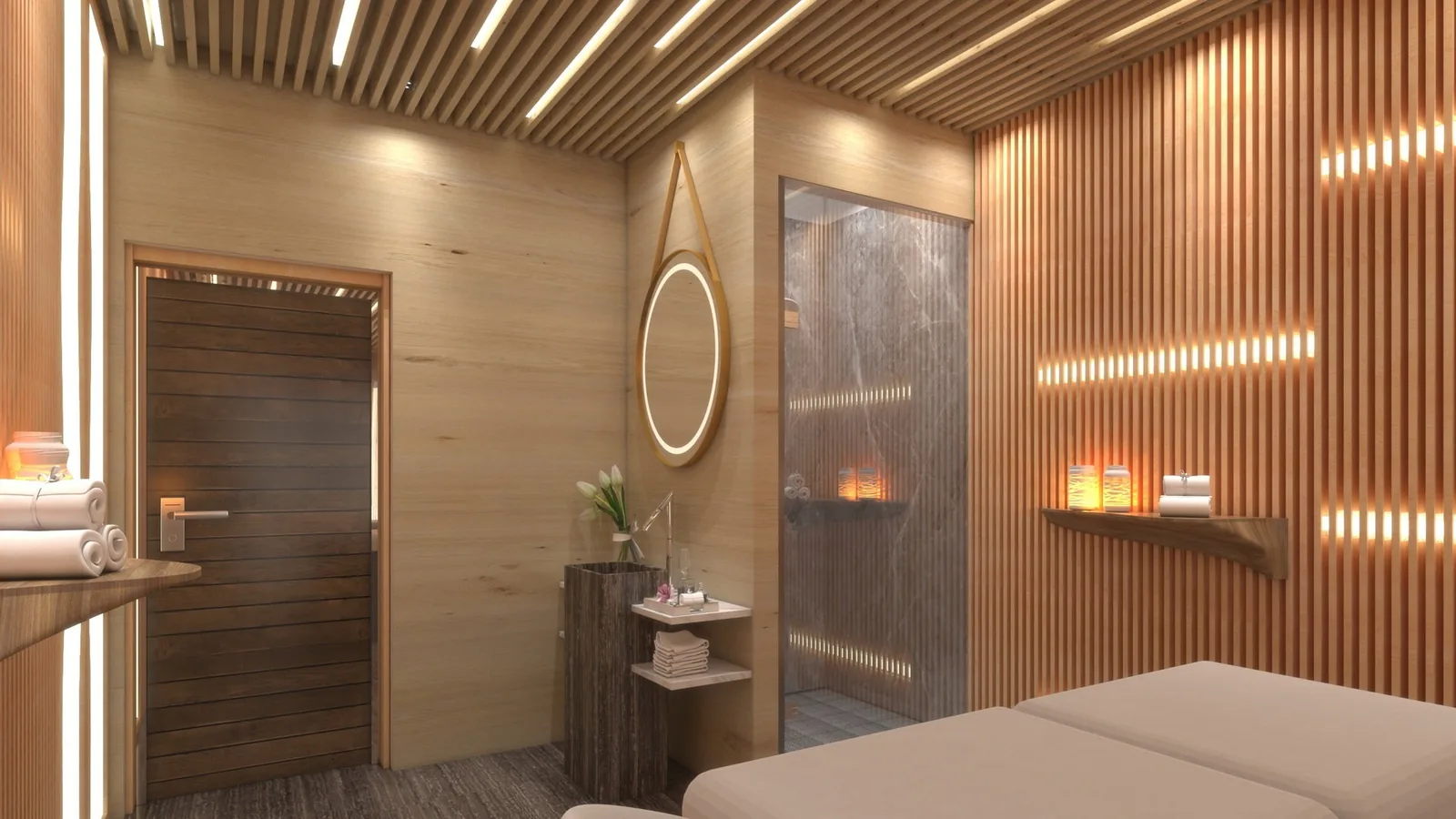 СПА и массажная Serenity Residence (визуализация)