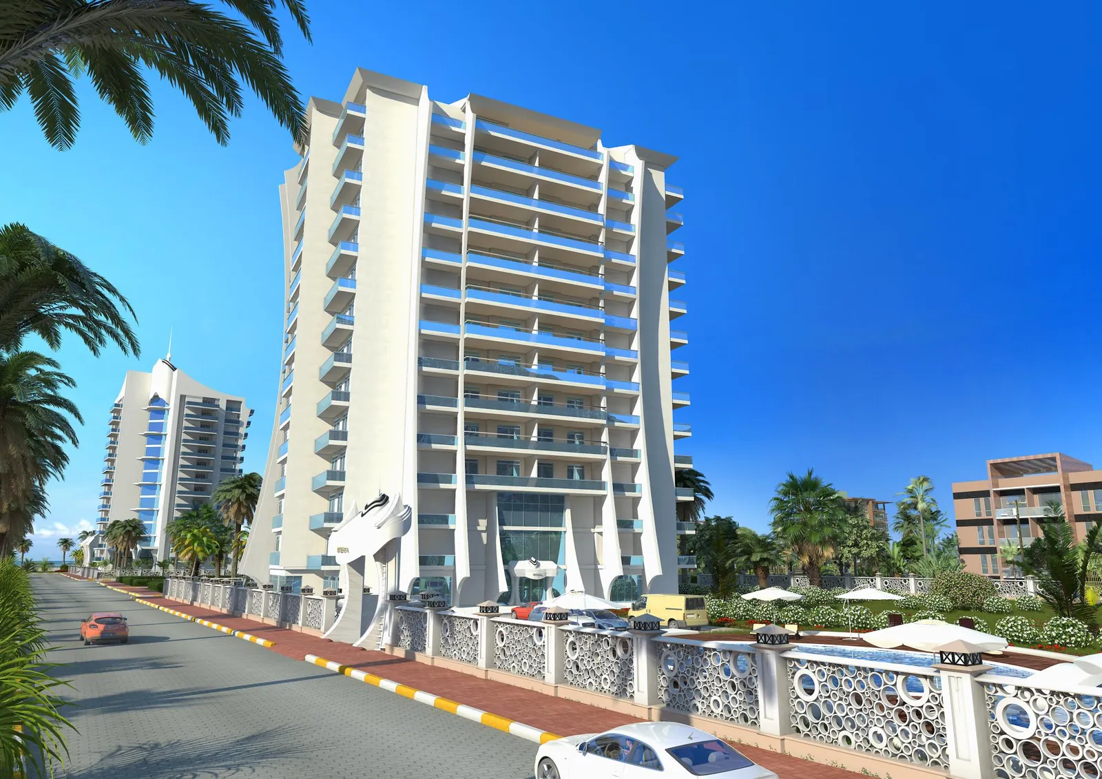 Sfera Residence — корпус, визуализация